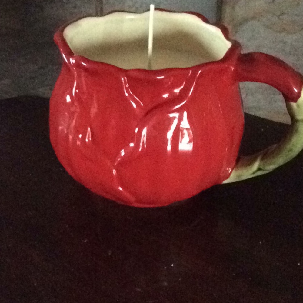 Vintage decor container handmade scented candle